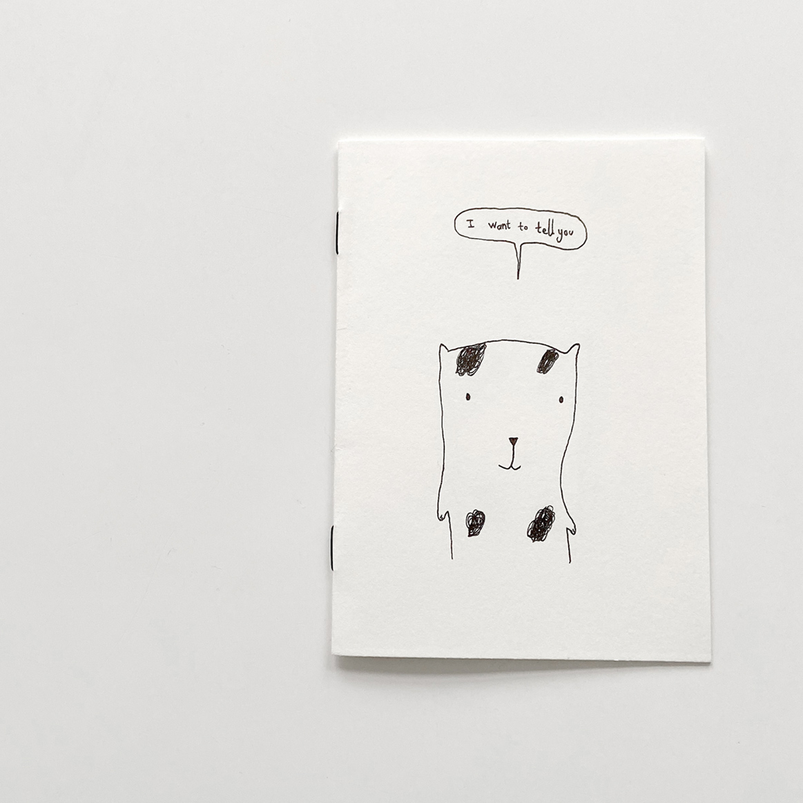 Book card - I miss you