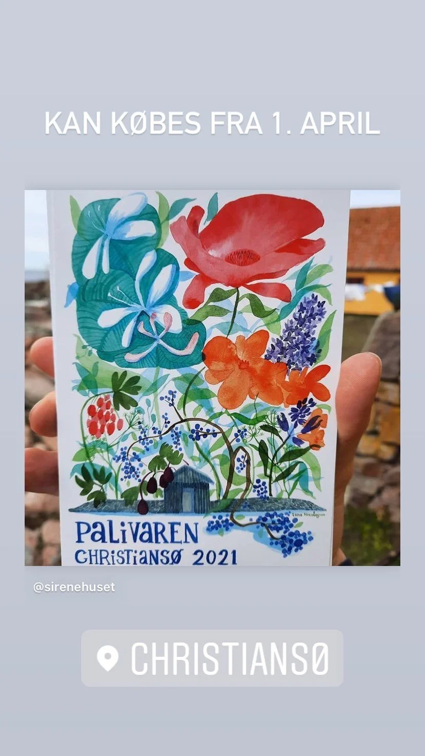 Plakat tegning = @lenanicolajsen