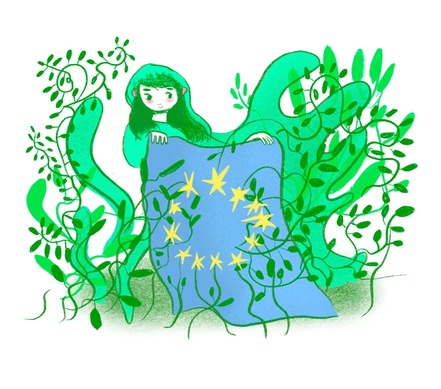 Danske bladtegnere kridter EU’s fremtid op 03-05-2021 Op til Europadagen udgiver Europa-Parlamentet bogen ”Europa i 20’erne”, hvor 32 danske bladtegnere tager temperaturen på det europæiske samarbejde i en (post)-coronatid. Se bogen her, og grin med