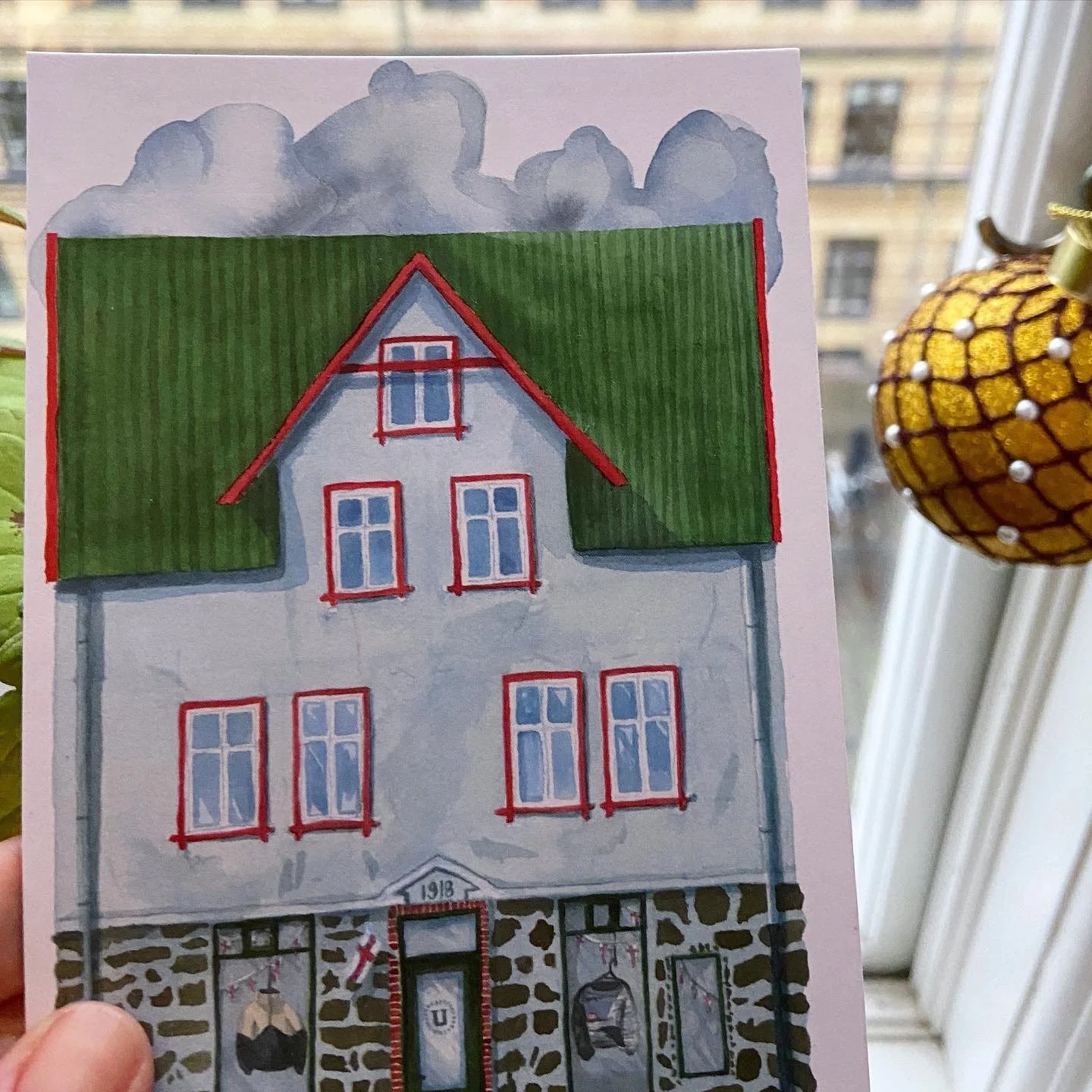 Ullvøruhúsið - a famous house