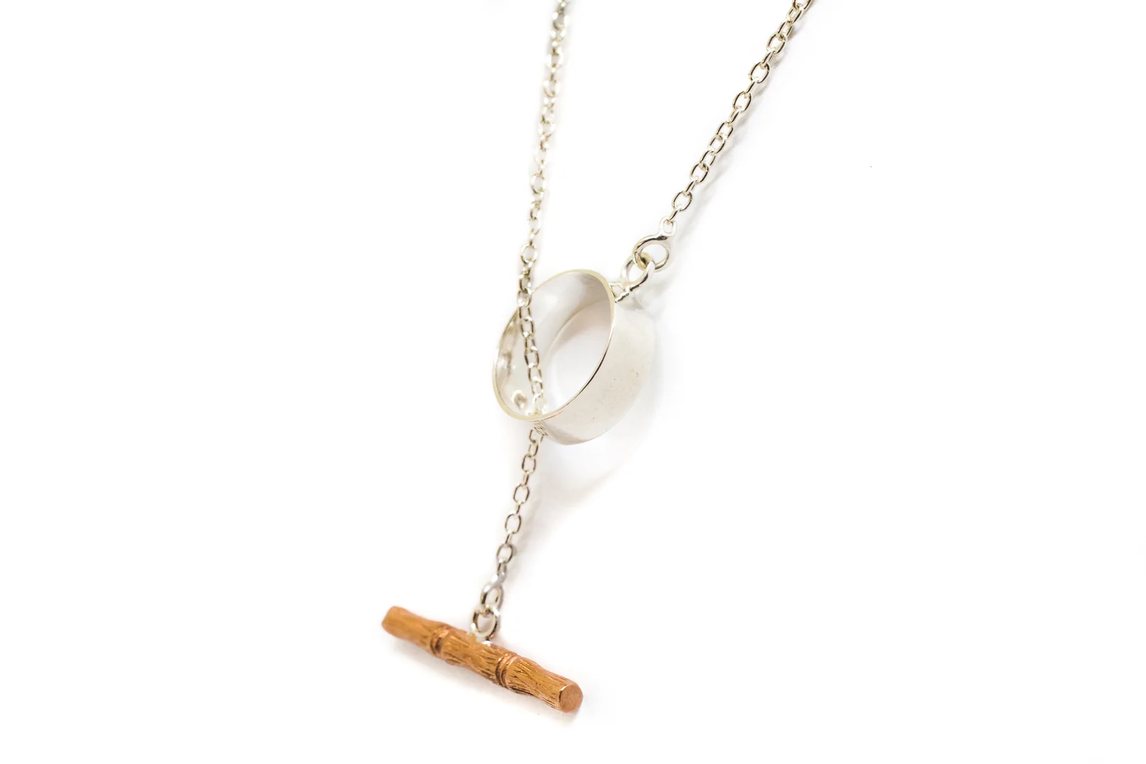 BAMBOO CIRCLE LARIOT - SILVER WITH ROSE BAMBOO (3 of 4).jpg