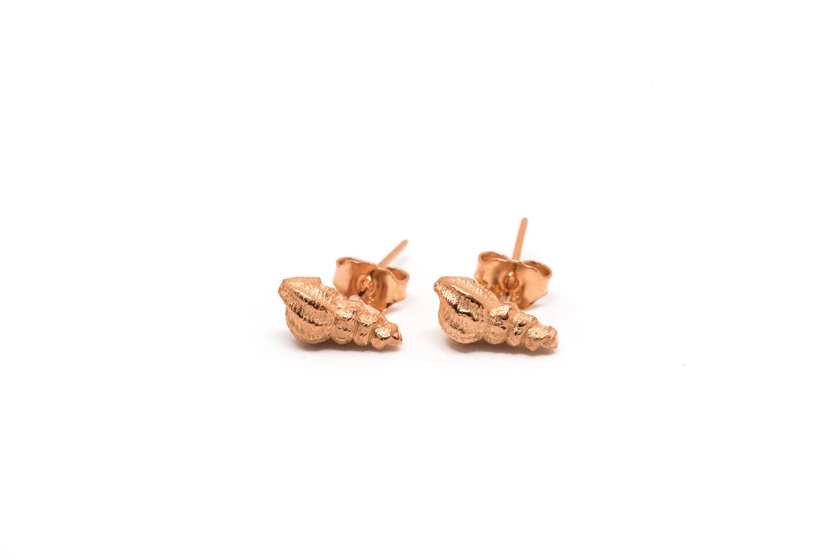 Baby Shell Studs- Rose