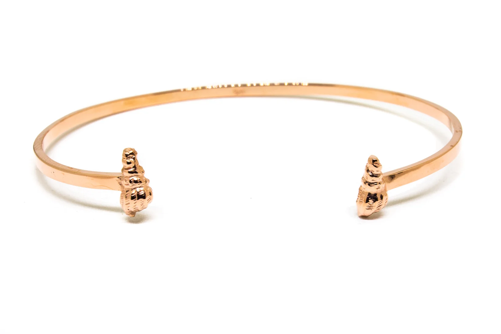 Baby Shell Bangle- Rose 