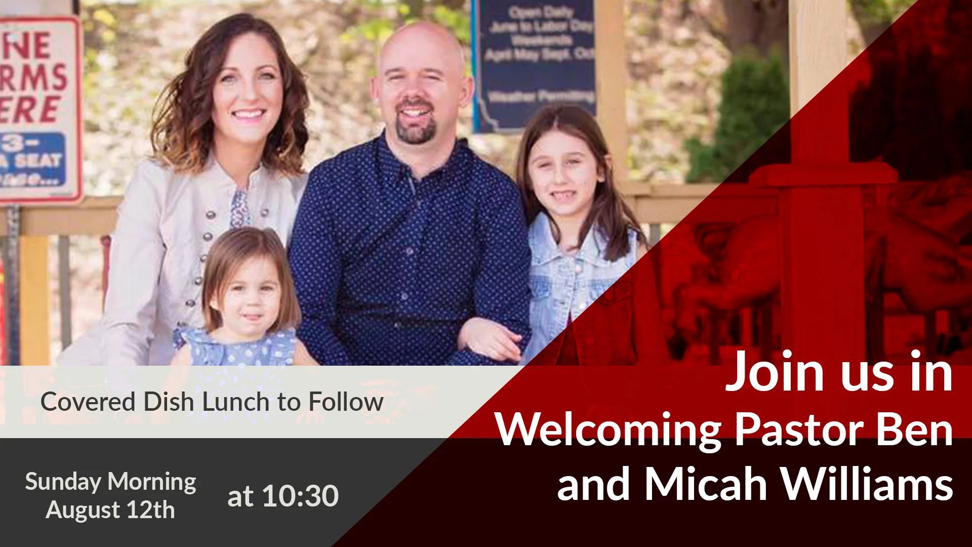 Welcome Ben & Micah Williams