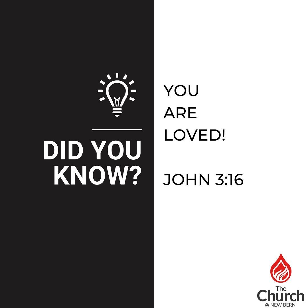 Did you know that you are loved?? Well&hellip; you are. YOU ARE LOVED BEYOND MEASURE. 

Jesus loves you and so do we! 

#youareloved #john316 #thereismore