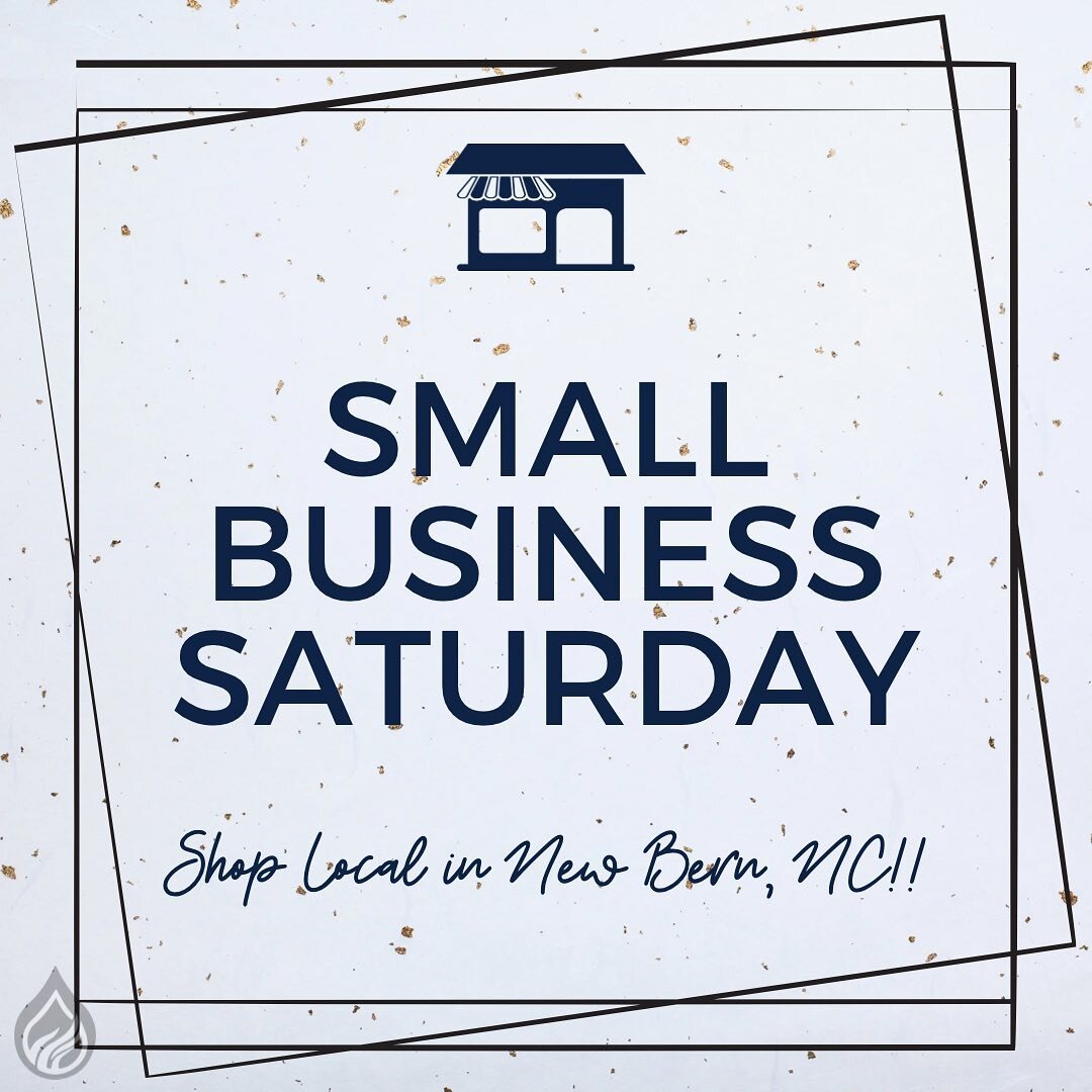 Today is Small Business Saturday! Please try to shop local in New Bern, NC and our other coastal communities this holiday season. Supporting small businesses matters!! 🛍

#shopsmall #shopsmallbusiness #smallbusinesssaturday #newbern #newbernnc
