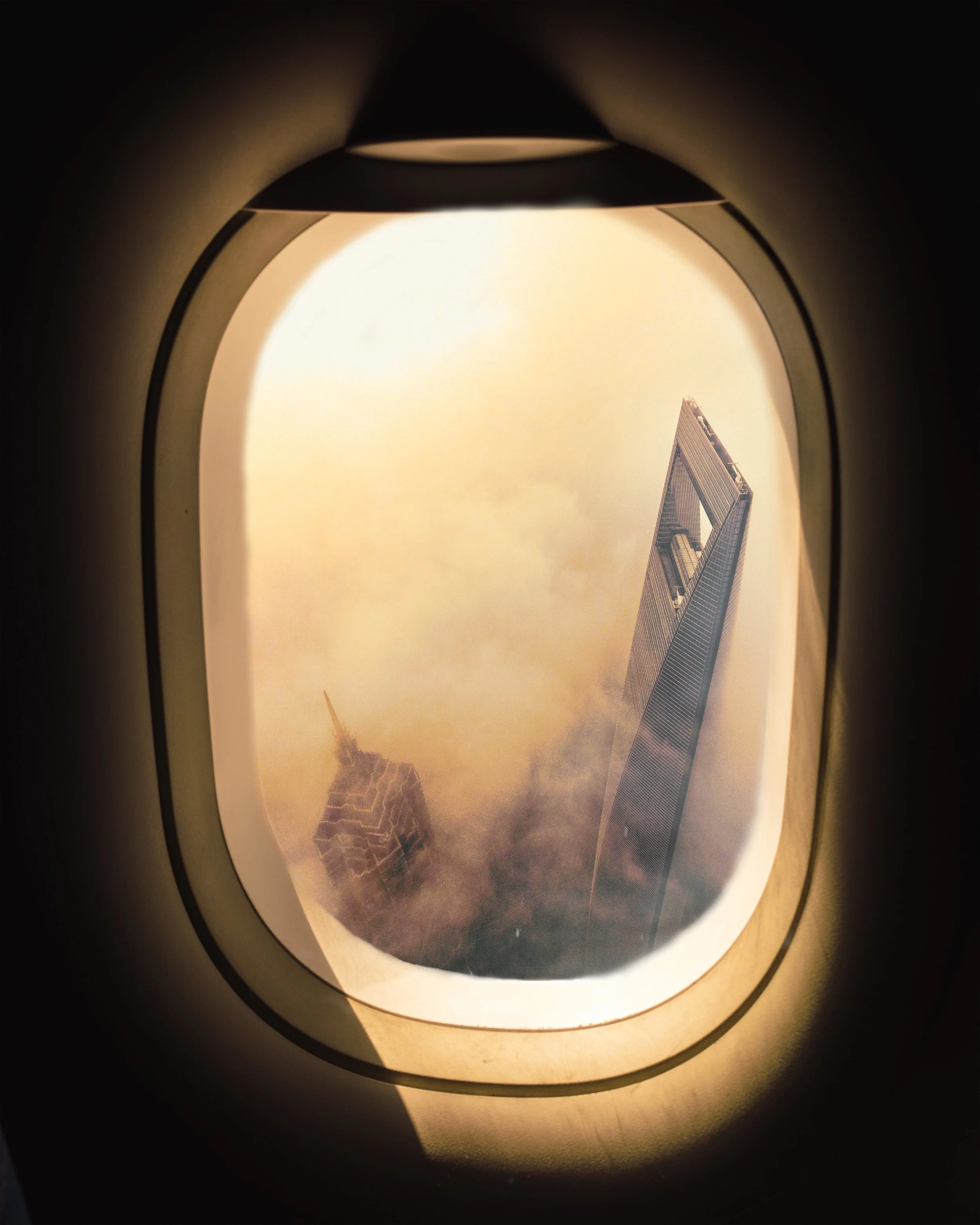 shanghai towers plane mist.jpg