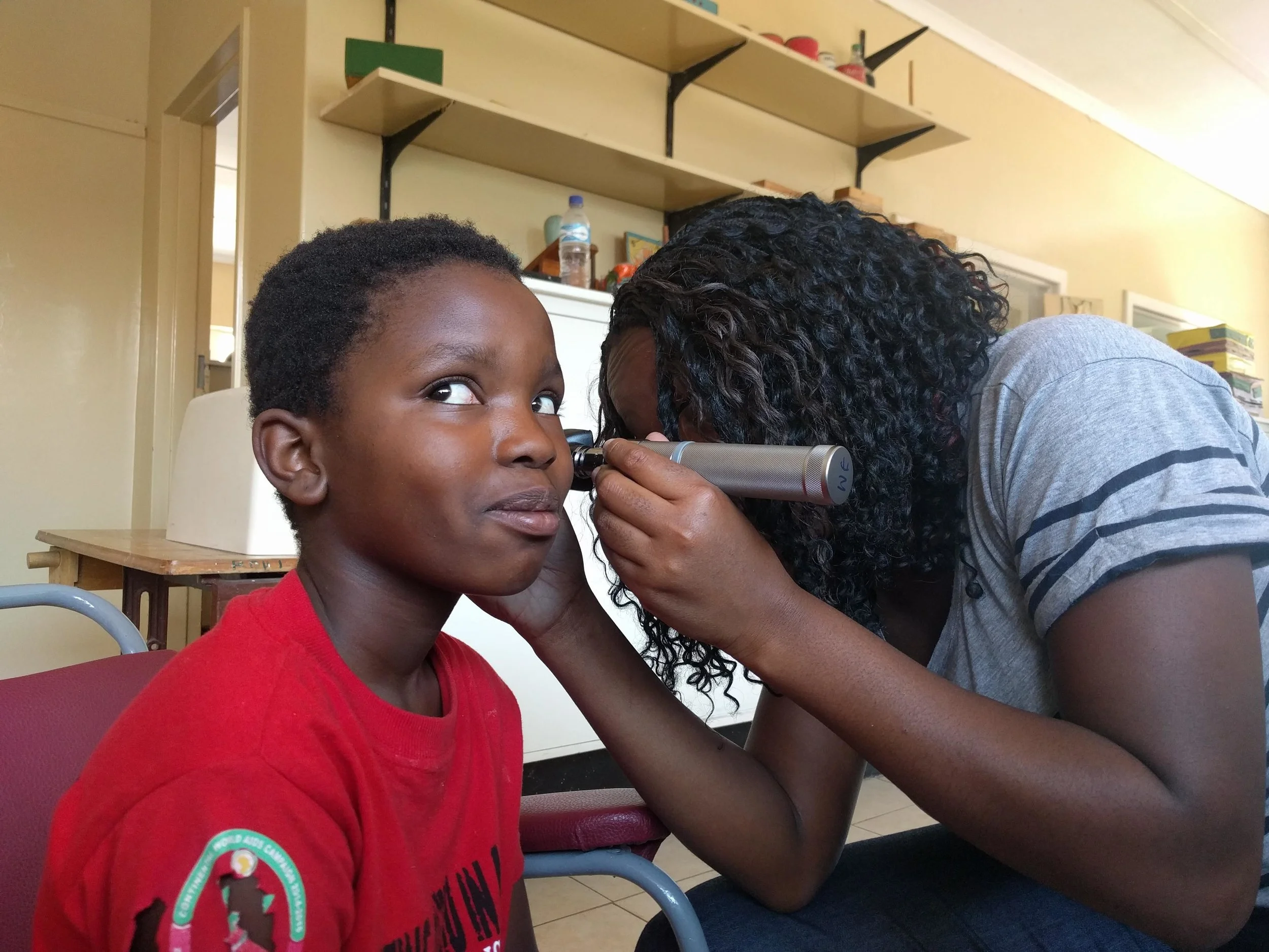 Delivery  We train local women to provide last-mile distribution of hearing aids in their country.