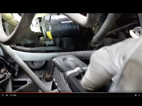 Toyota land cruiser 80 series fuel filter replacement part 1