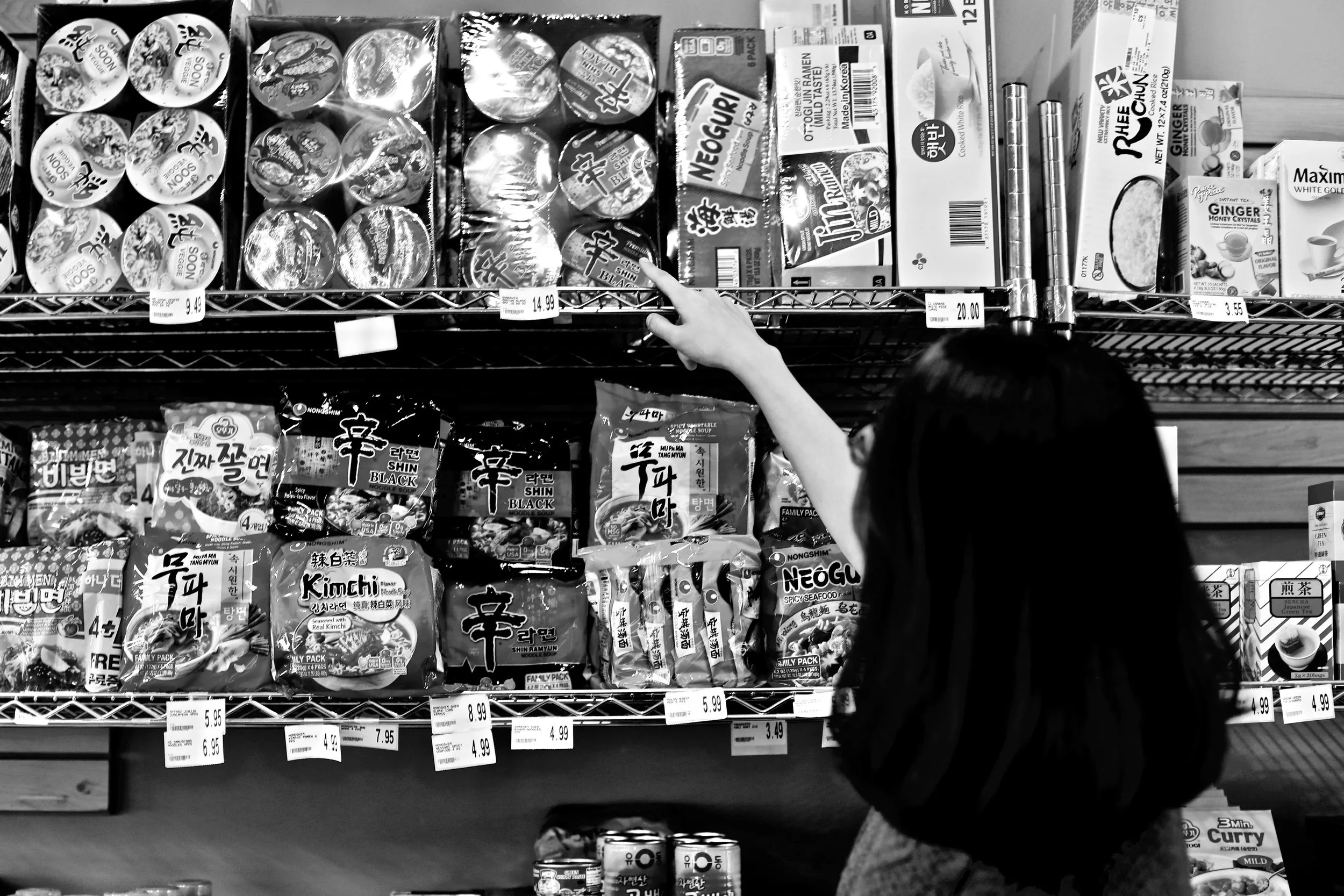 Kim misses Korean food and Korean karaoke. She’s been to Chorong House, a family-run Korean restaurant on E Fayette St., but food is very expensive compared how it is in Korea, where you can also order 4 karaoke songs for 50 cents, Kim said. Photo by Jiaman (Maggie) Peng.