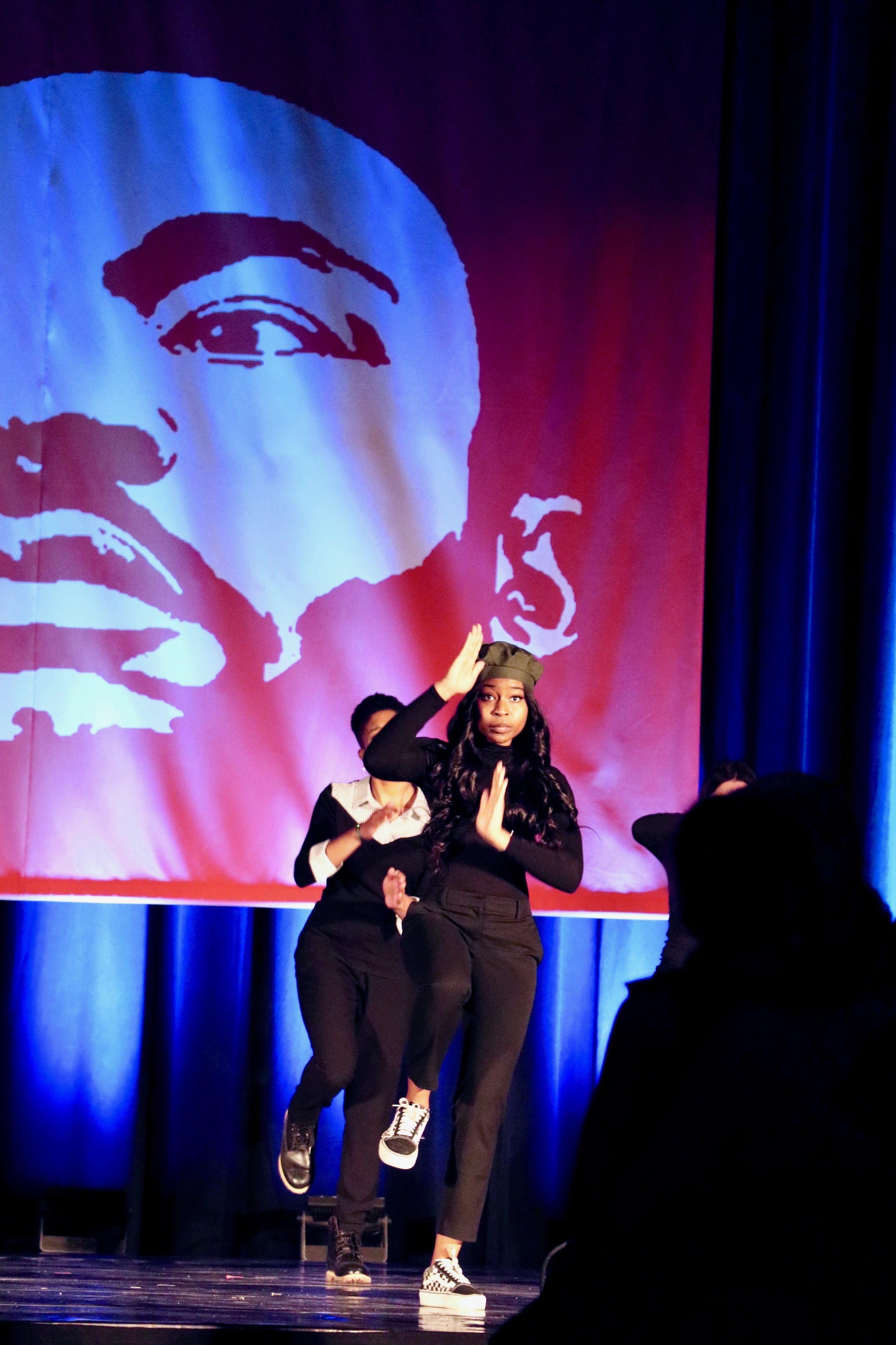 Black Reign Step Team performs. Photo by Saniya More.