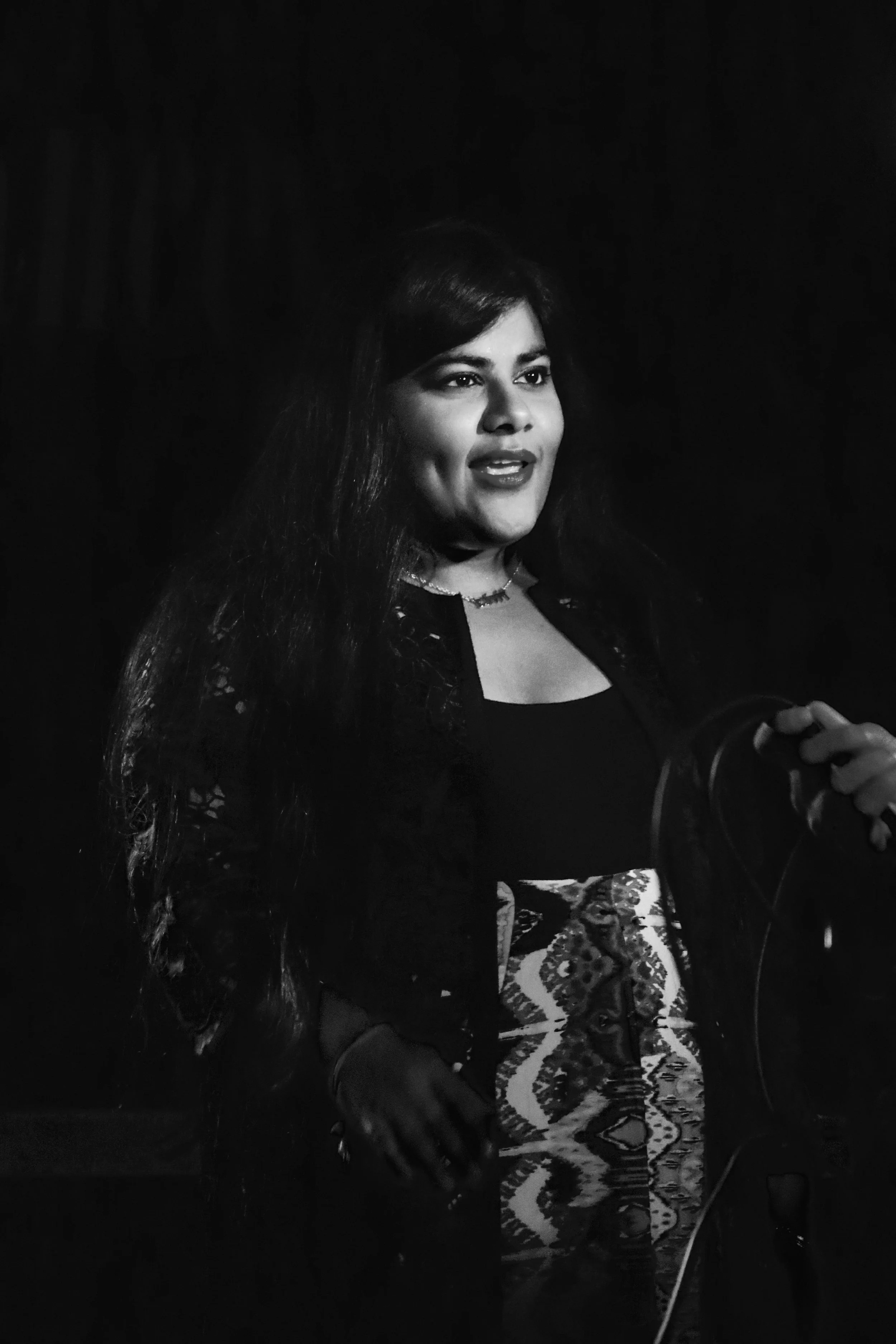 Rivita performs at a show in New York City. Photo by Saniya More.