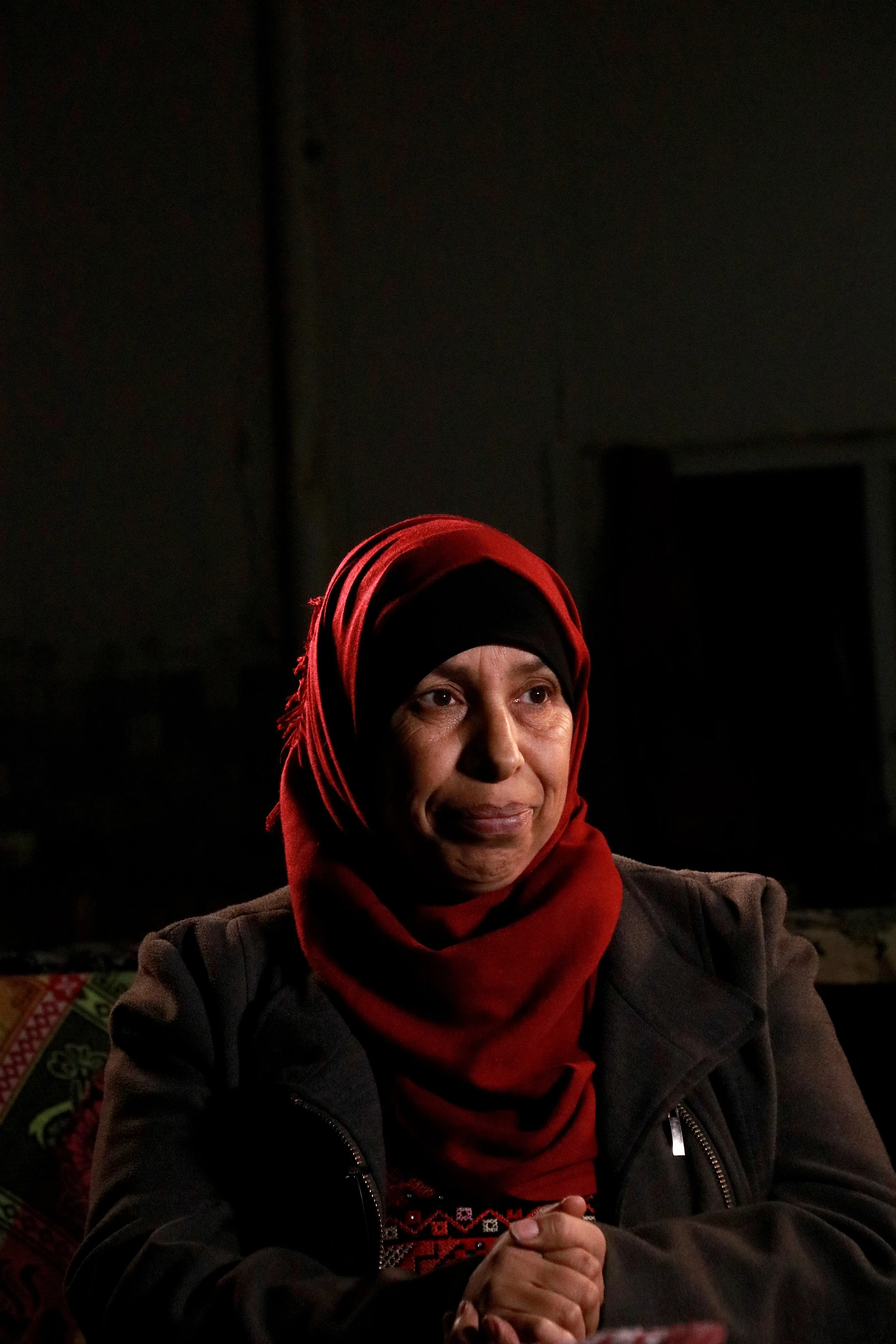 Sohayla is a 47-year-old Bedouin woman living in Be’er Sheva, the largest city in the Negev desert in southern Israel. Photo by Saniya More