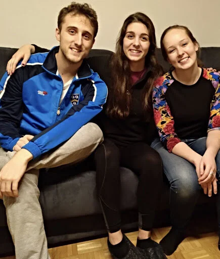 Murrer reminisces about her time spent with her host family. Photo courtesy: Jacqueline Murrer