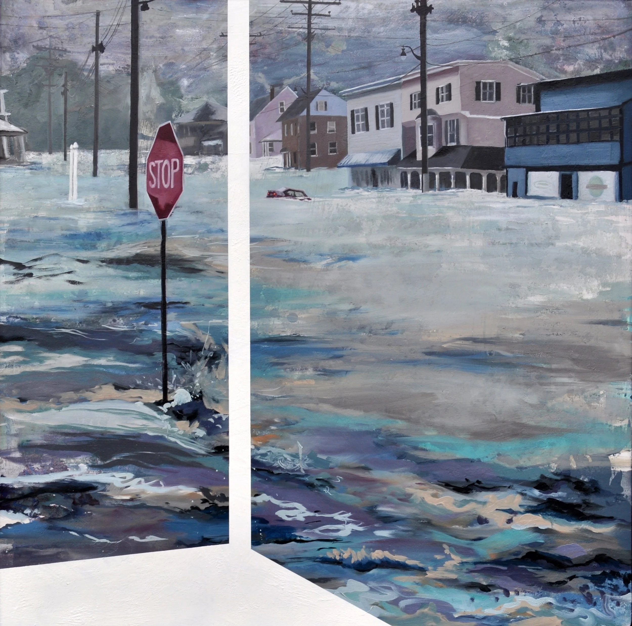Whole Town Underwater