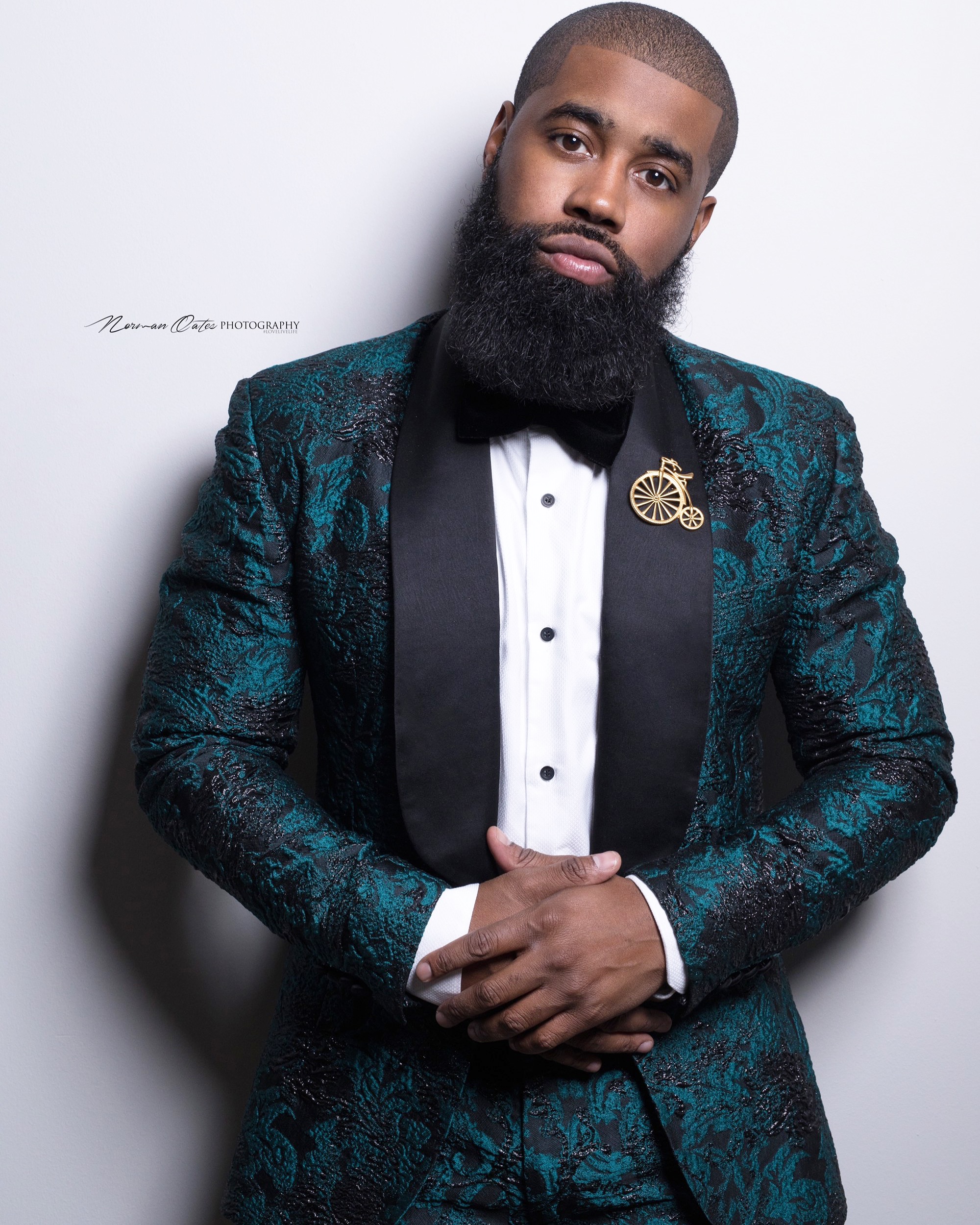 Darrick Leak, founder of D.Leak Bow-Ties. Photo: Norman Oates Photography