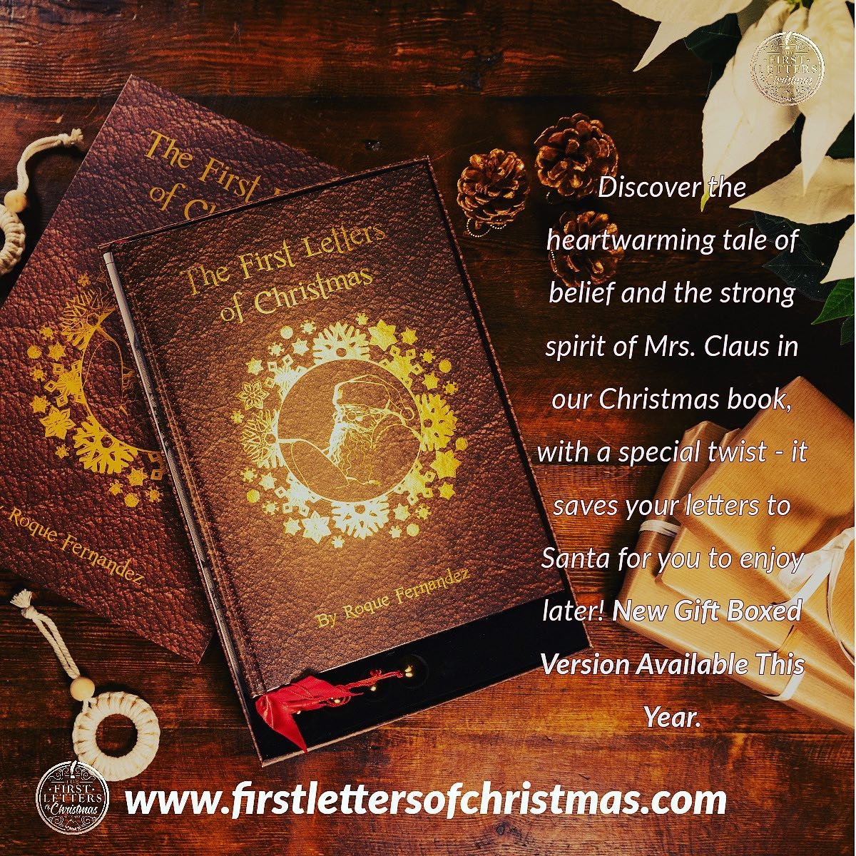 Available at 

https://www.firstlettersofchristmas.com

While Stocks Last

#ChristmasMarket #ChristmasShopping #ChristmasSale  #ChristmasJumper ) #ChristmasCompetition #ChristmasPromotion #AllIWantForChristmas #ChristmasList #FatherChristmas #Santa #