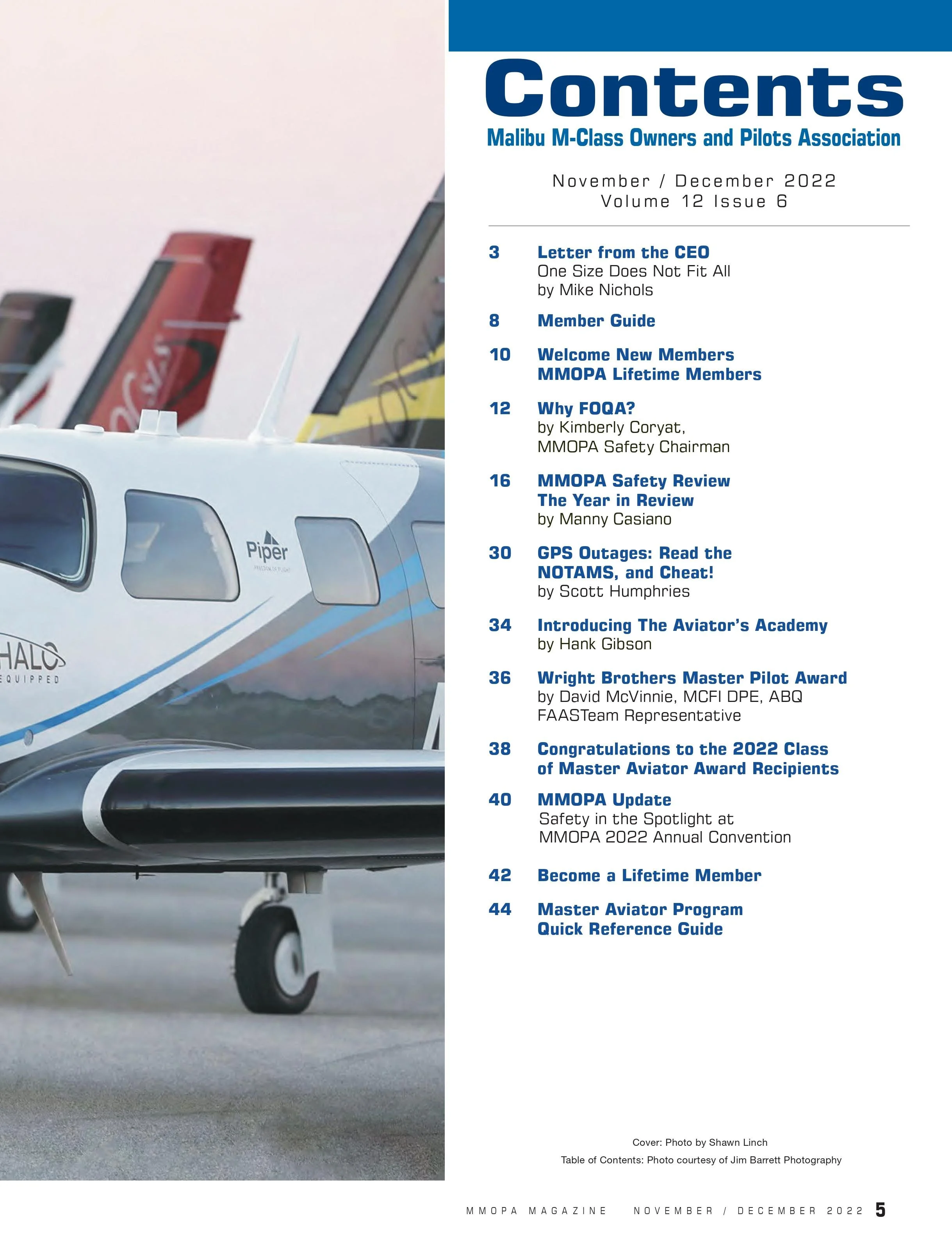 “GPS Outages — Read the NOTAMS, and Cheat!” in MMOPA Magazine