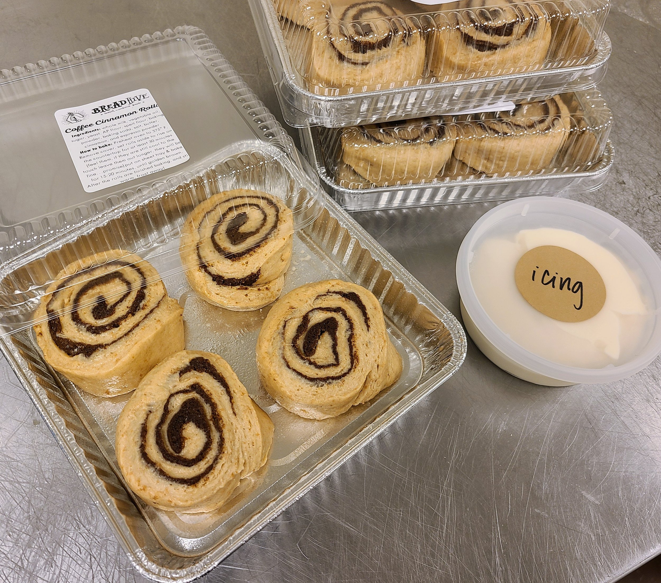 Take & Bake Cinnamon Rolls - 4 Pack