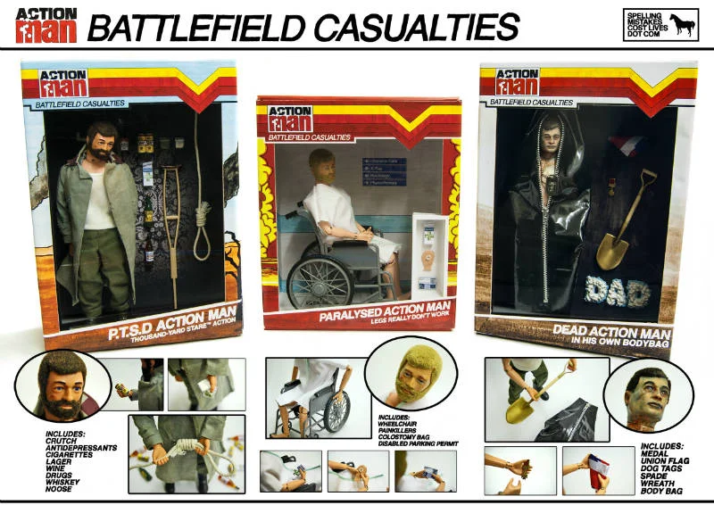 Battlefield Casualties toys