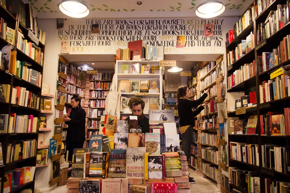 Inside Desperate Literature. Photo Andrea Dorantes Otero.