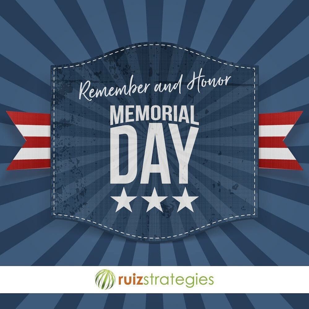 Remembering our heroes today who gave everything in service to our great country. #MemorialDay #WeRemember