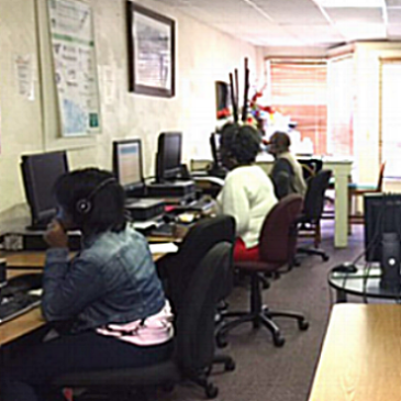 The SETT Program working on a survey of 10,000 Digital Inclusion Program Participants in 2012
