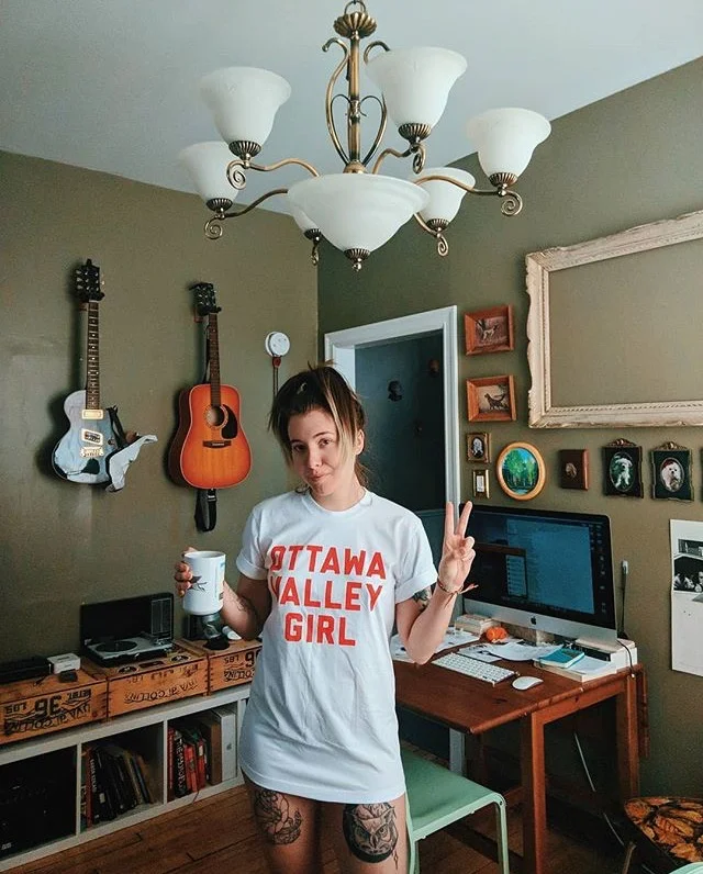 Ottawa Valley Girl T-Shirt - Sainte-Cécile 2.jpg