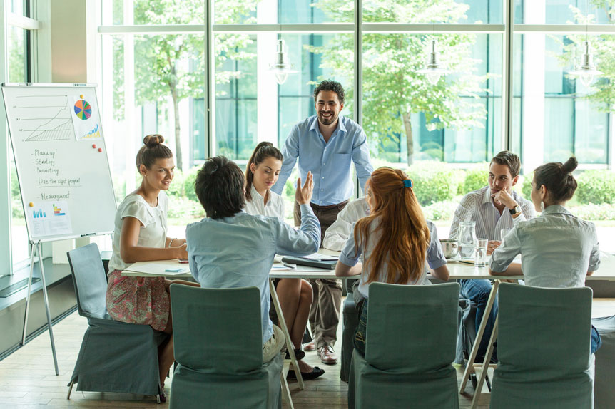 A COHORT3 Peer Working Group meeting.