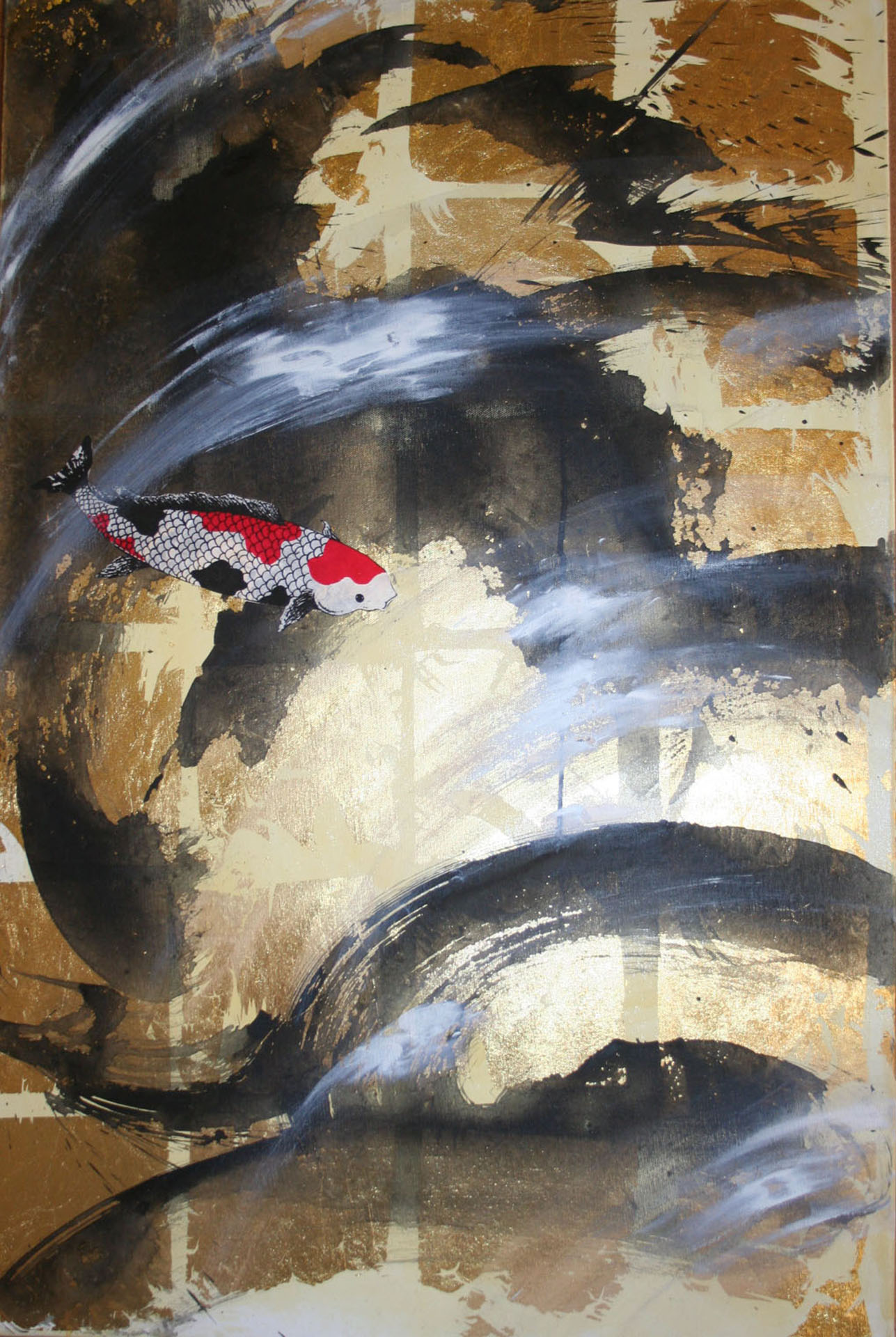 Golden Shadow :: 24"x36" :: $875