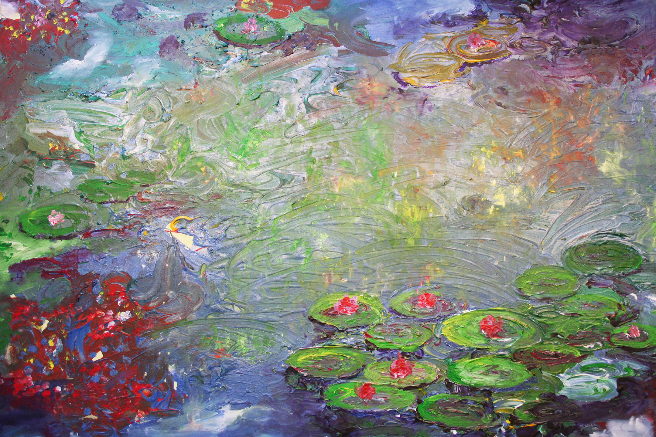 Homage :: 36"x48" :: $1300