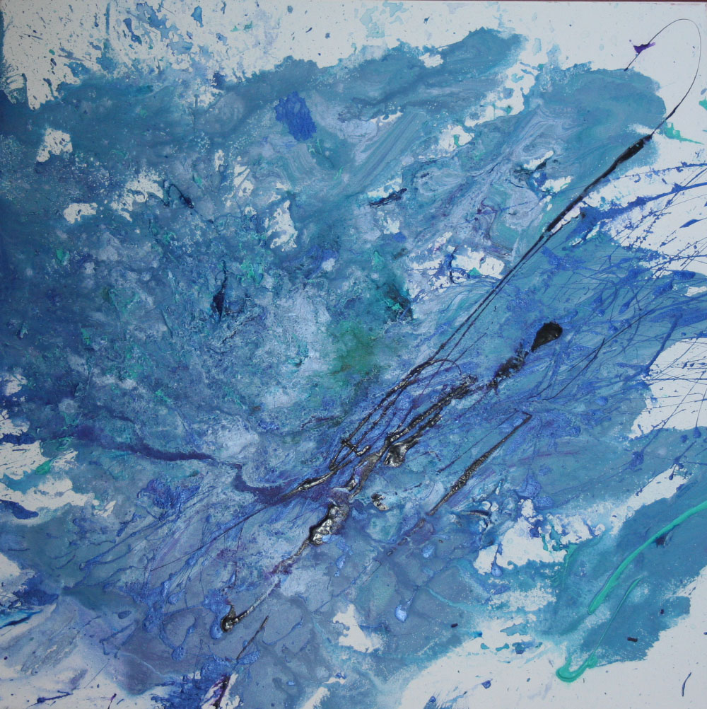 Splash 1 :: 36"x36" :: $1150