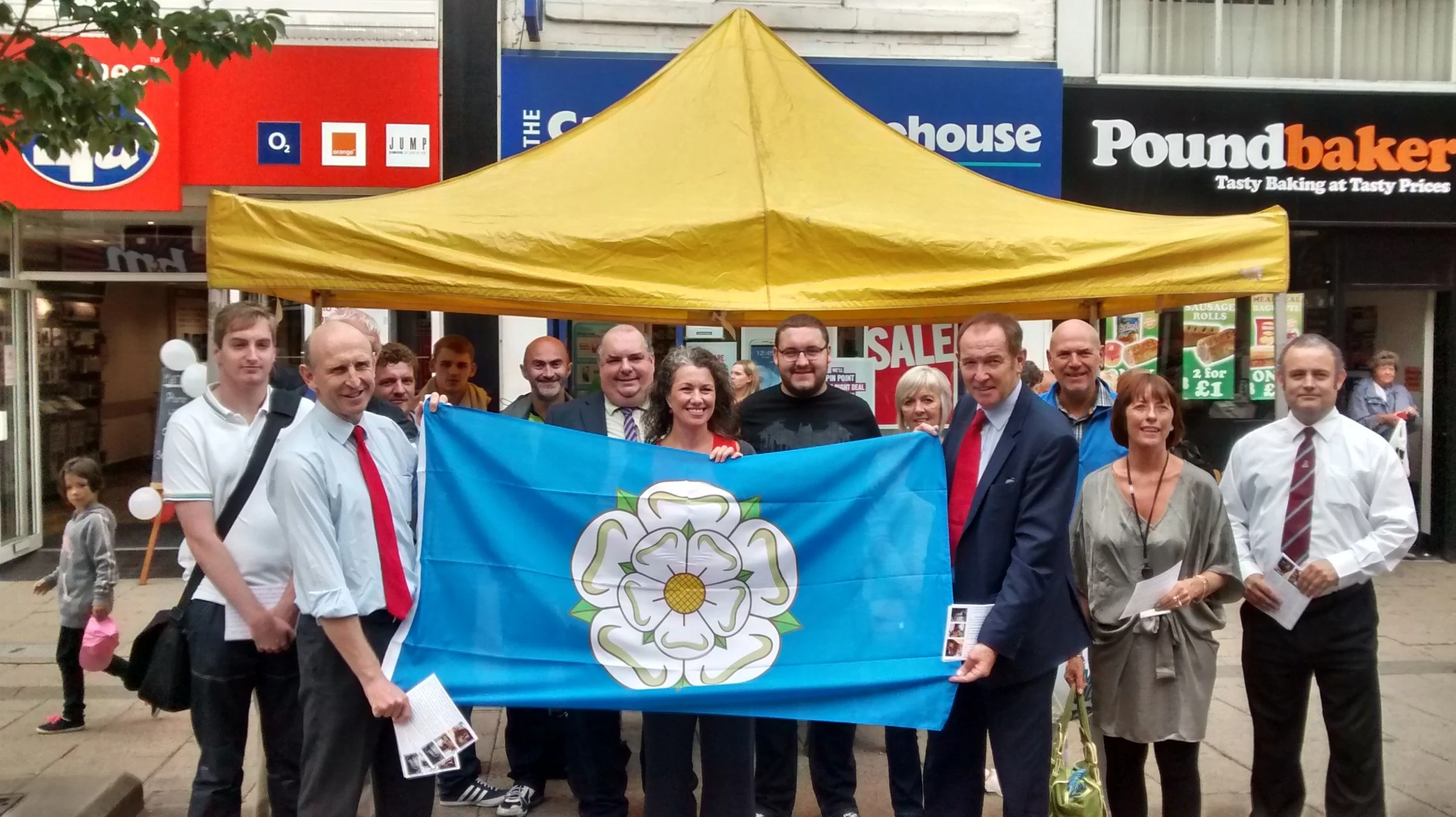 Sarah celebrates Yorkshire Day