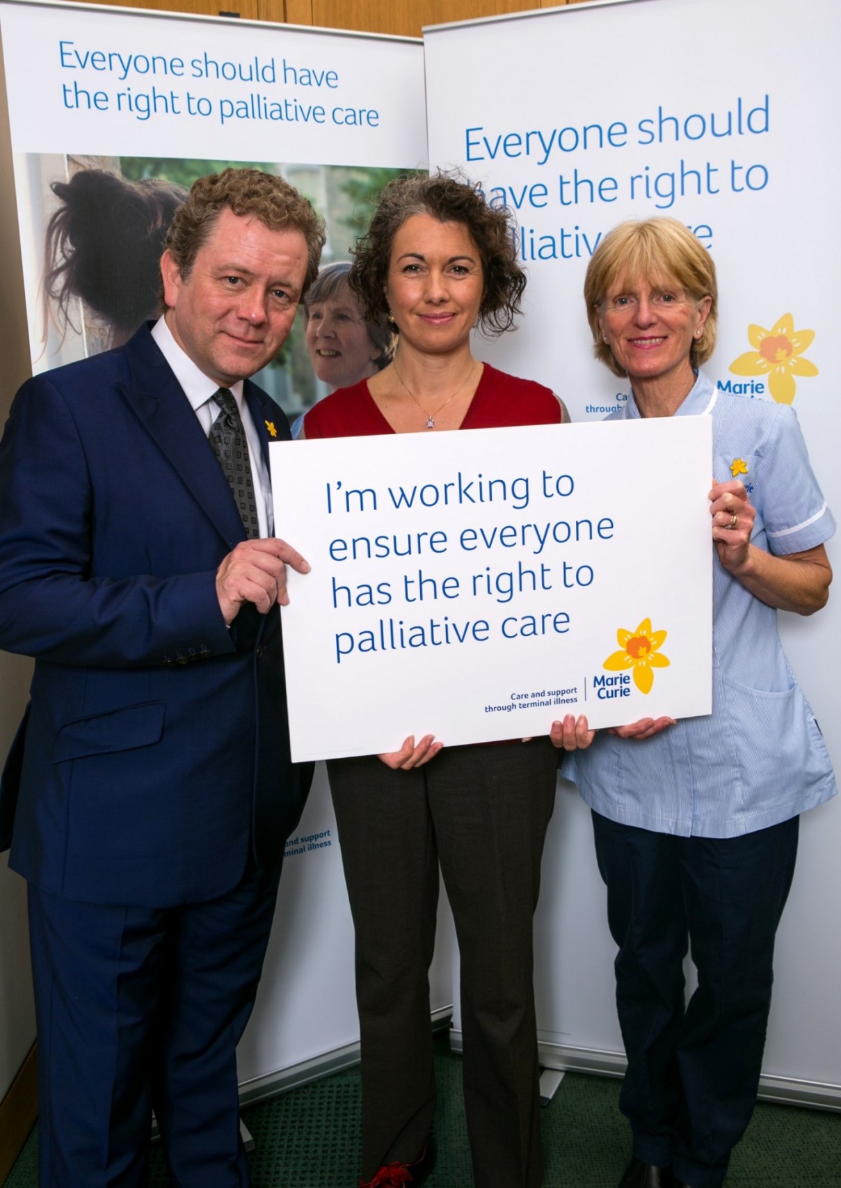 SARAH PLEDGES SUPPORT TO IMPROVE CARE FOR TERMINALLY ILL
