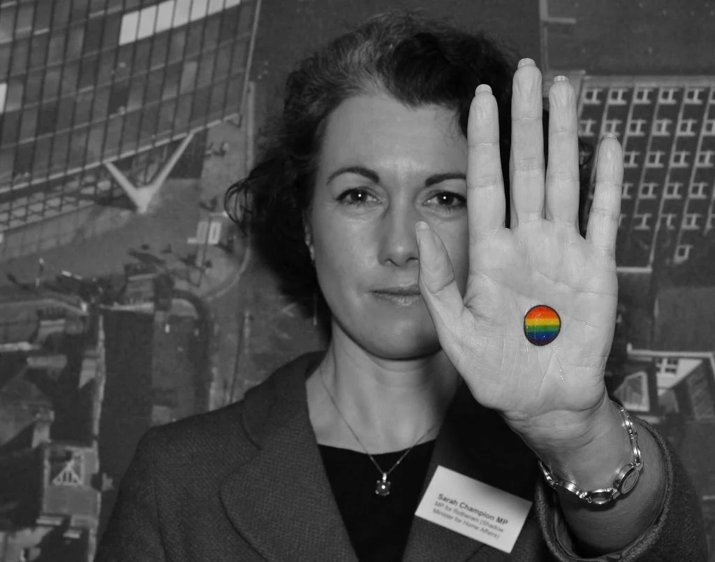 SARAH CHAMPION AND LGBT CHARITY TAKE FIGHT TO KEEP ITS SERVICES OPEN TO PARLIAMENT