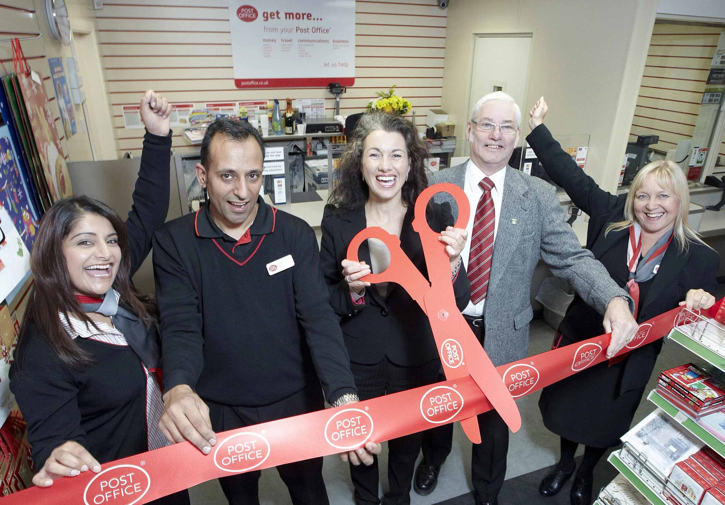 Sarah opens Brinsworth Post Office