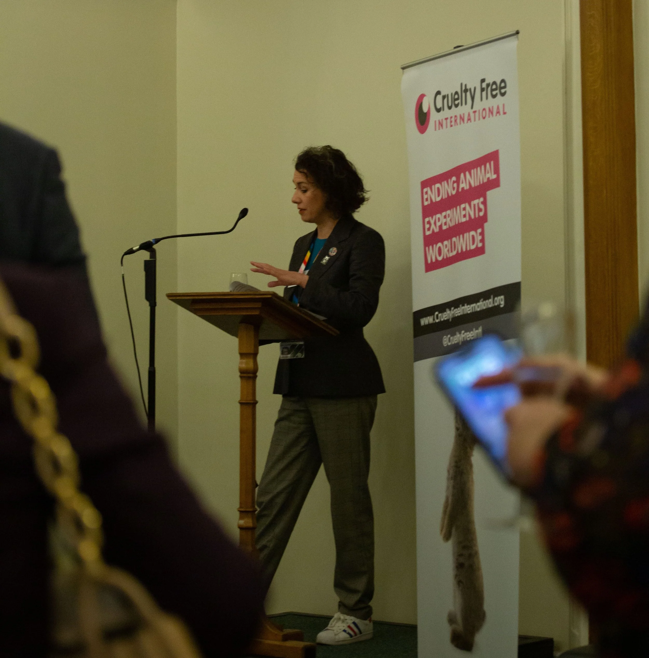 Sarah Champion MP&nbsp;calls for a cruelty-free future on the World Day for Laboratory Animals (24th April)