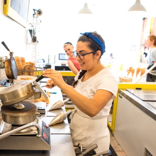 "Autumn is my favorite season! I love the sunny yet cool weather. I love all things Halloween, and I'm looking forward to working Halloween at MELT! It'll be my first. Butternut has had my heart since we introduced this round of flavors."