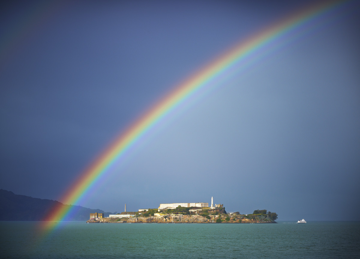 Rainbow Over Alcatraz