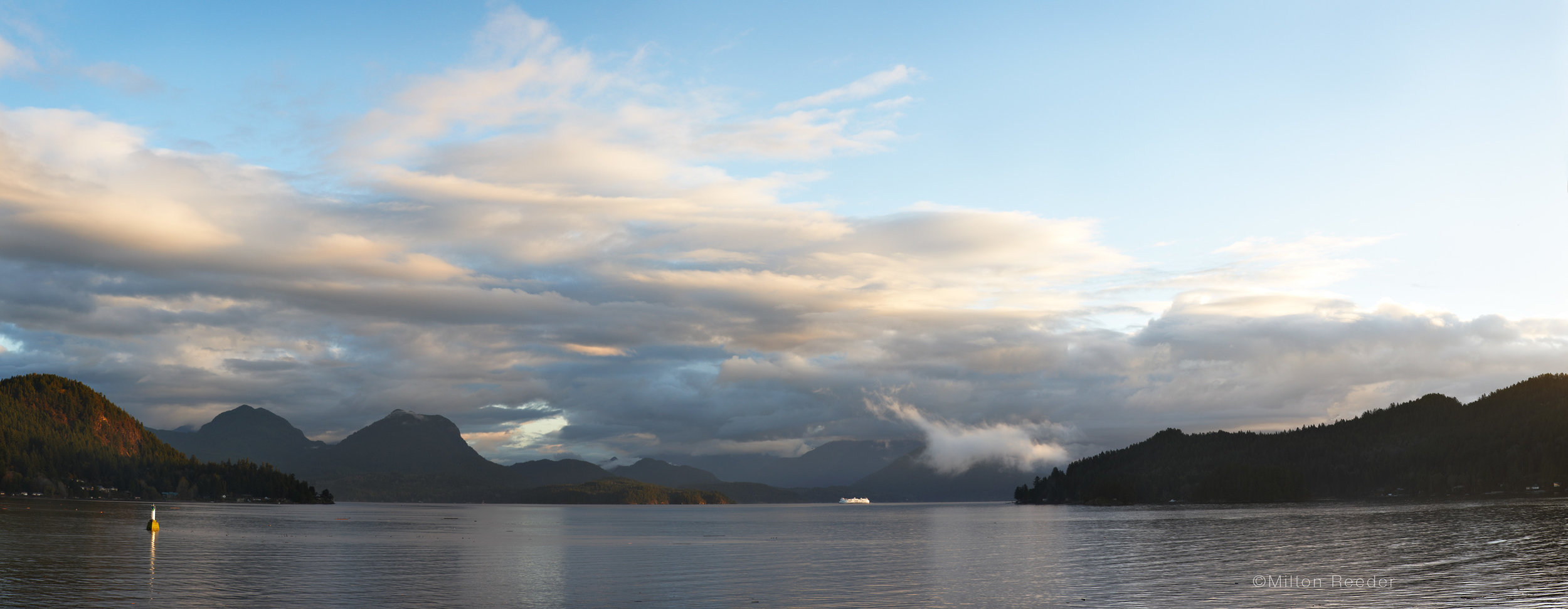 Gibson-Vancouver Ferry, taken from Gibson, British Columbia, Canada