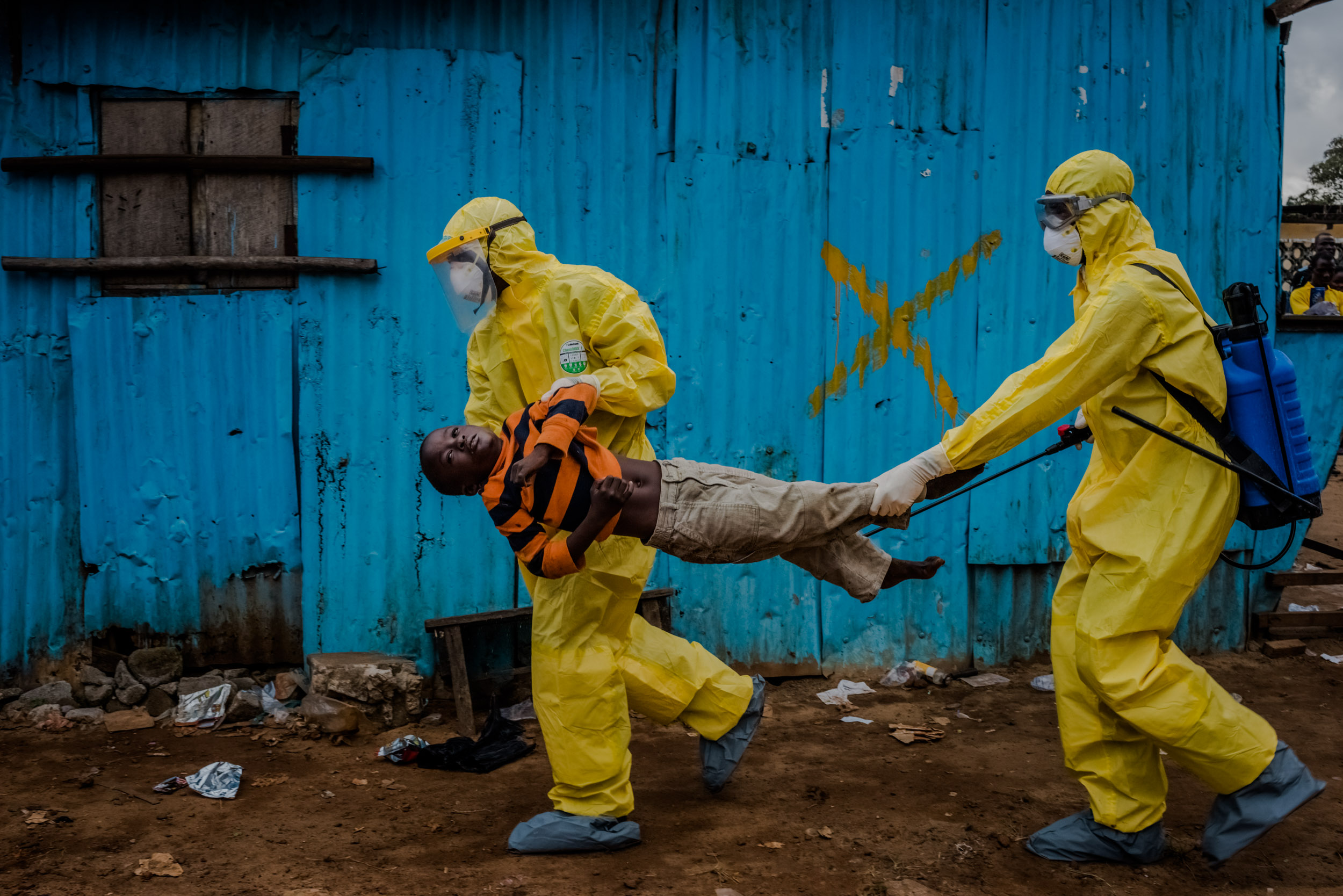   The Ebola outbreak in West Africa, first reported in March 2014, and believed by scientists to have started in late December with the death of a 2-year-old boy, thought to have contracted the virus from bats in the remote Guinean village of Meliand