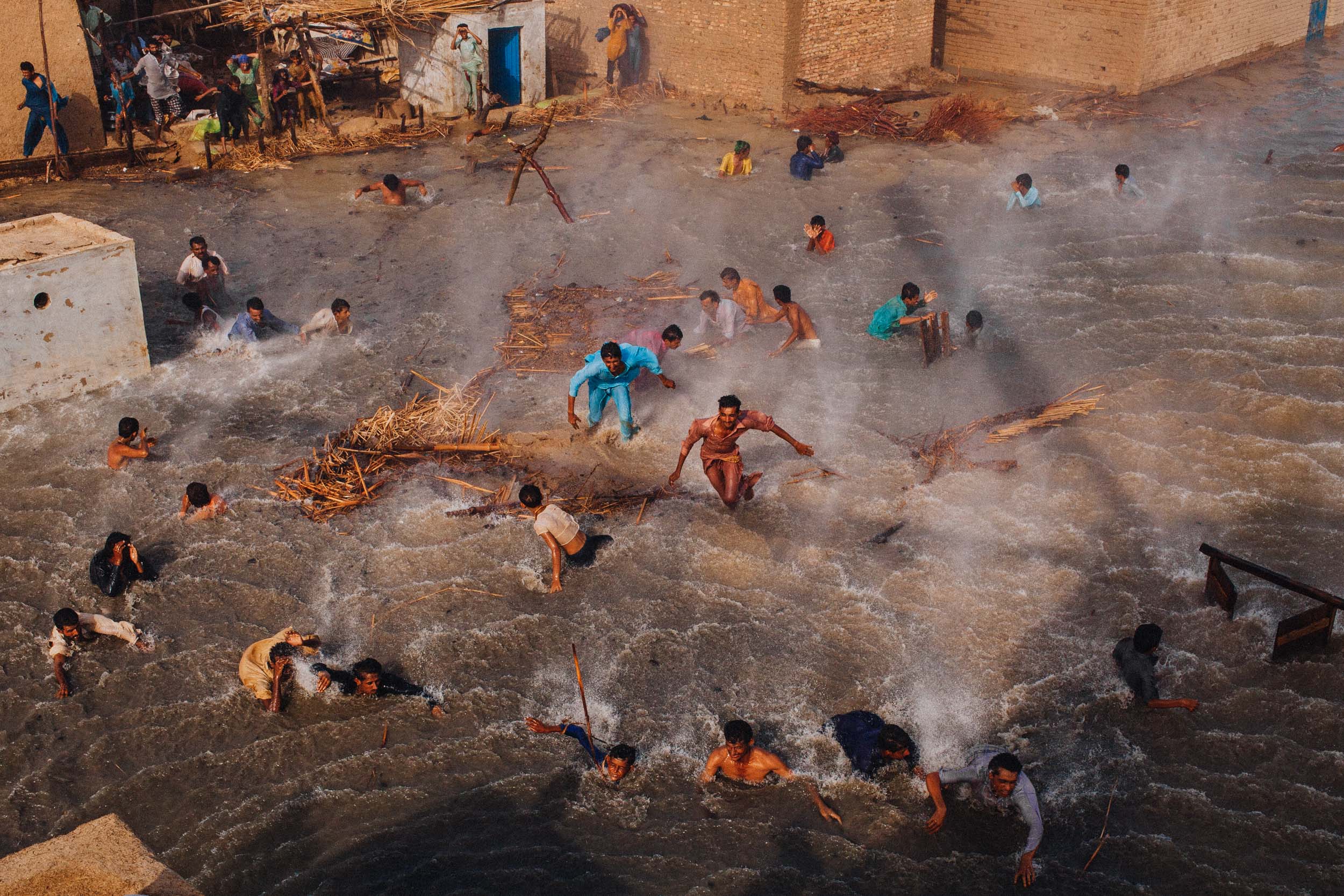 In July, 2010 heavy monsoon rains in the Khyber Pakhtunkhwa, Punjab, Sindh and Balochistan regions overwhelmed the Indus River basin, it’s rivers swelled, causing flooding of epic proportions. At one point, approximately one-fifth of Pakistan's tota