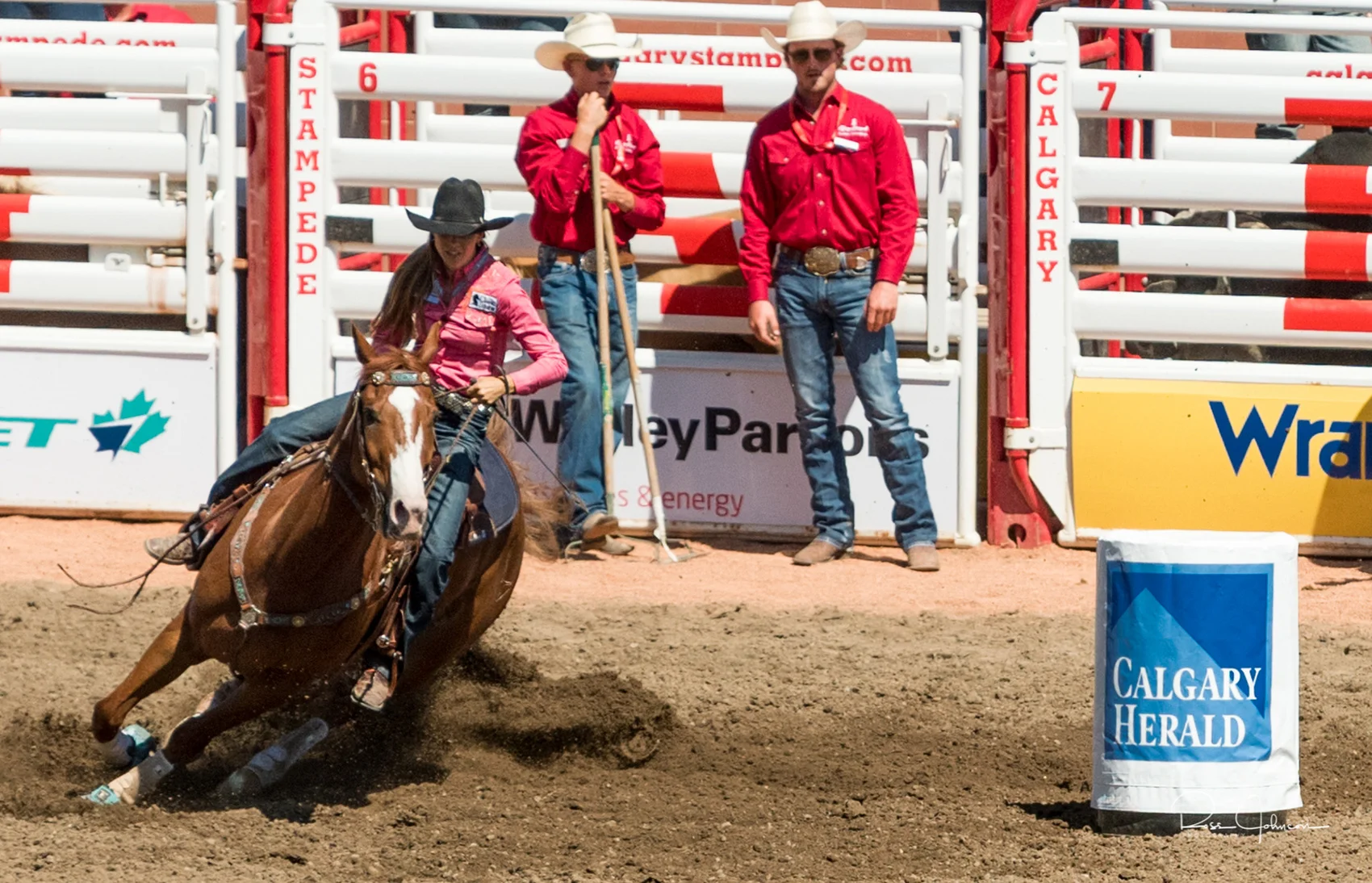 Barrel Racing, 2017 Calgary Stampede