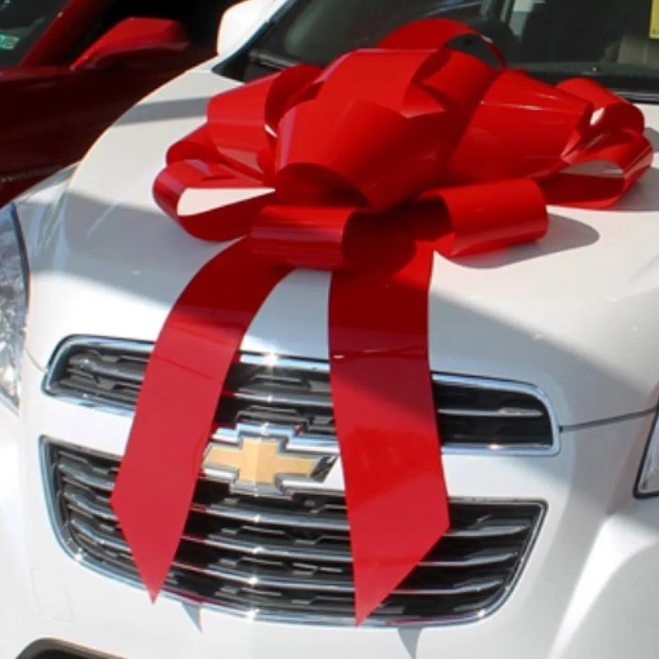 Big Red Car Bow