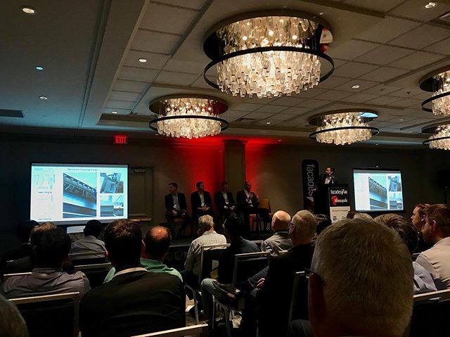 Excellent symposium on both the exterior skin at Allianz Field along with the success of unitized systems and manufacturing. .
.
#architecturalfacades #unitizedconstruction
#minnesotafacade 
#facadesplus