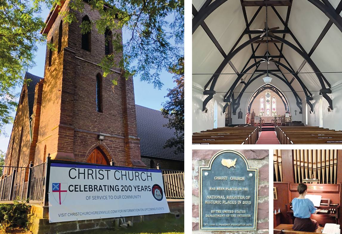 January 2026 - Episcopal Church - 200
 

 
The 200th anniversary of the founding of Greenville’s Christ Episcopal Church was marked in 2025. A brief history of its origins can be found in the 2000 GLHG calendar (March). The present building was conse