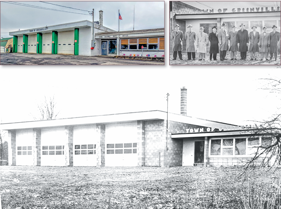 December 2026 - Town Building 1955 Dedication
 

 
The Open House for the new Town of Greenville garage and town offices on CR 26A in January 1955 marked a benchmark day for Greenville. Town Supervisor Arnold Nicholsen declared that “the building rep