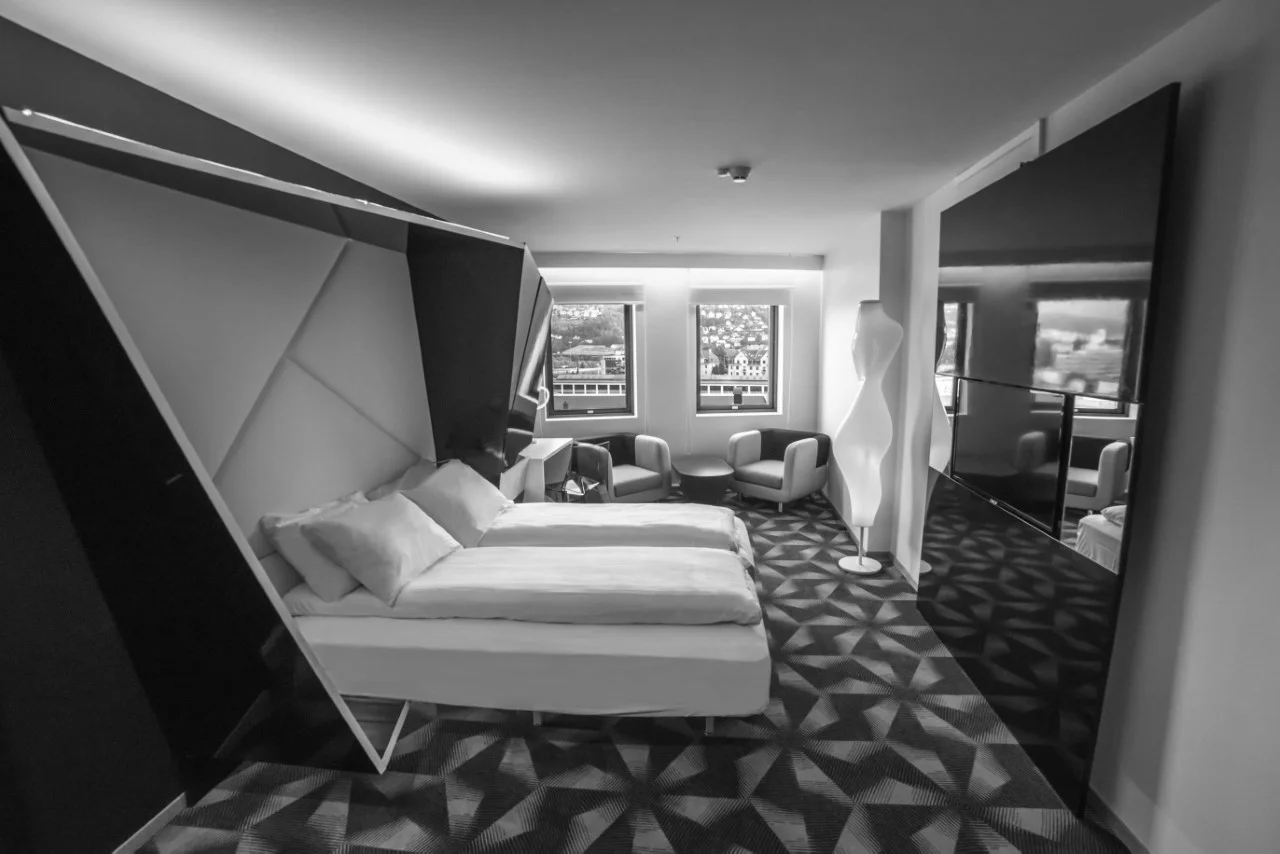 1 night at Hotel Magic Solheimsviken Bergen. Breakfast included in the price.