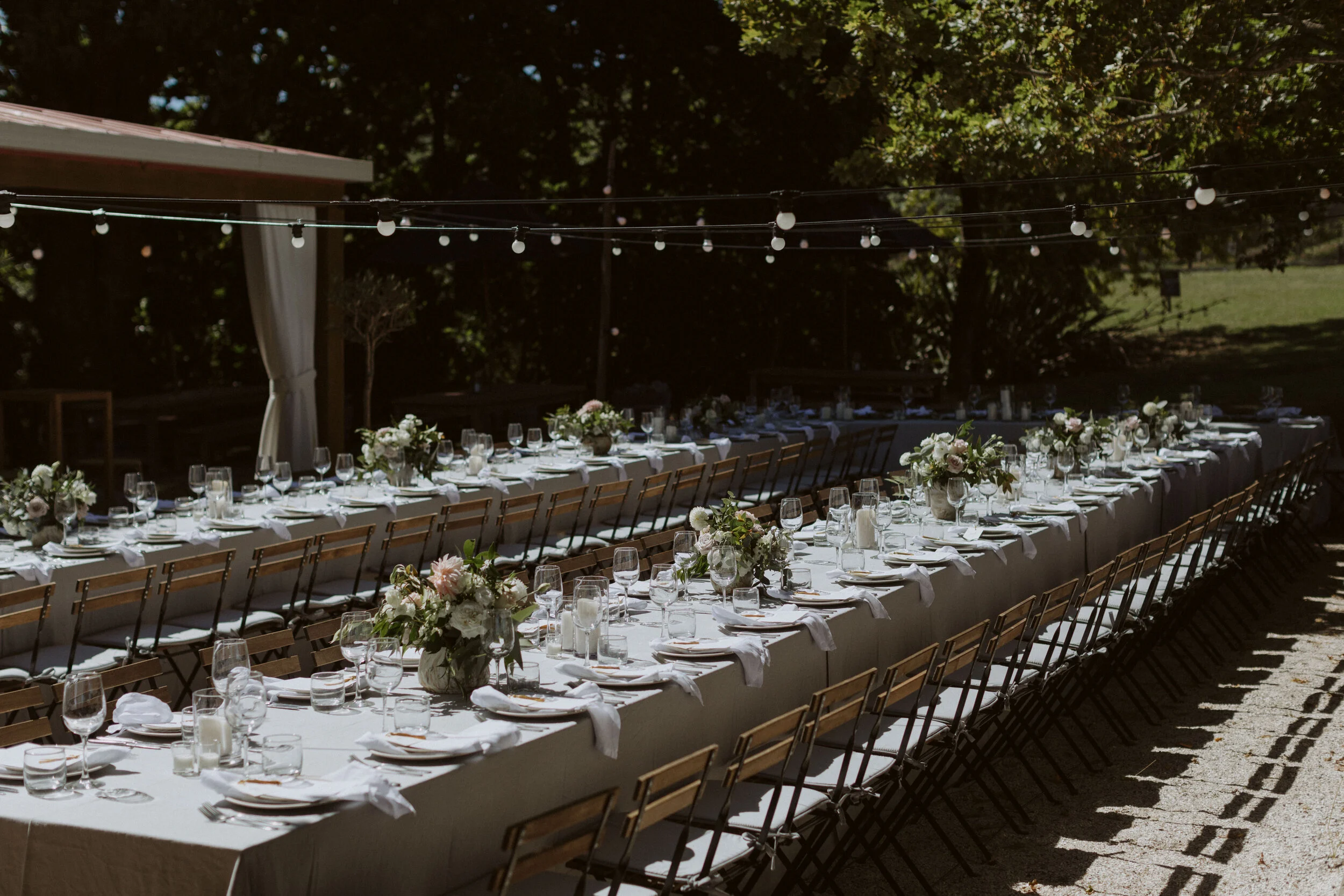 DINING UNDER THE STARS AT GOLDIE