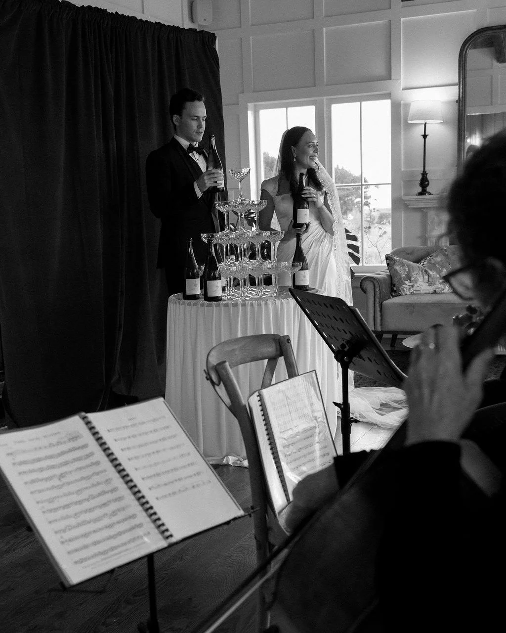 String quartets are still such a favourite for couples this coming season 🎻

@real_entertainment_nz 
@mudbrick_weddings 
@ayshandhamish